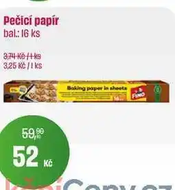 BonVeno FINO Pečicí papír bal.: 16 ks nabídka