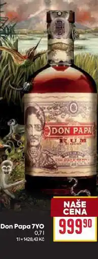 Billa Don Papa 7YO 0,7l nabídka