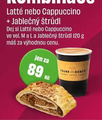 BonVeno Cappuccino ve vel. M a L a Jablečný štrůdl 120 g nabídka