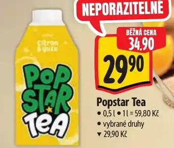 Albert Popstar Tea nabídka