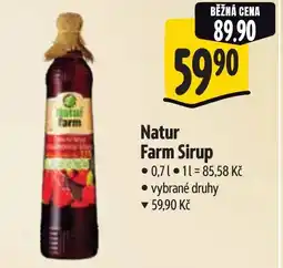 Albert Natur Farm Sirup nabídka