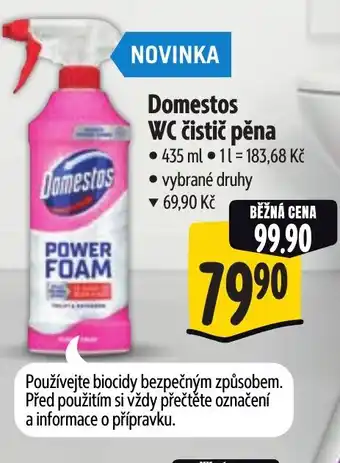 Albert Domestos WC čistič pěna nabídka
