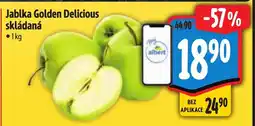 Albert Jablka Golden Delicious skládaná nabídka