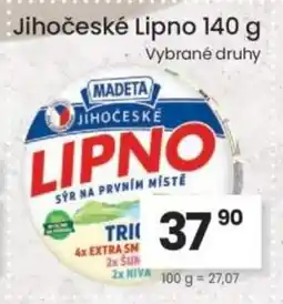 Kubík potraviny MADETA Jihočeské Lipno nabídka