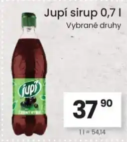 Kubík potraviny Jupí sirup nabídka