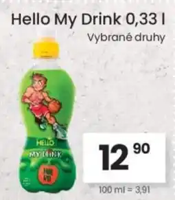 Kubík potraviny Hello My Drink nabídka