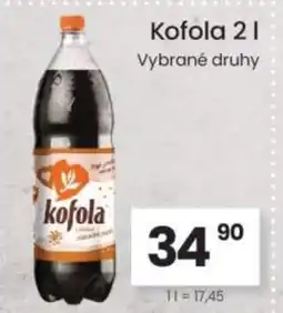 Kubík potraviny Kofola nabídka