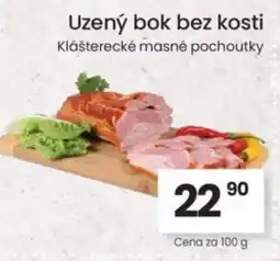 Kubík potraviny Uzený bok bez kosti nabídka