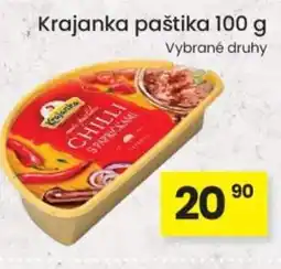 Kubík potraviny Krajanka paštika nabídka