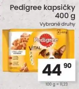 Kubík potraviny Pedigree kapsičky nabídka