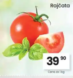 Kubík potraviny Rajčata nabídka