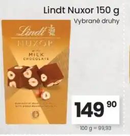 Kubík potraviny Lindt Nuxor nabídka