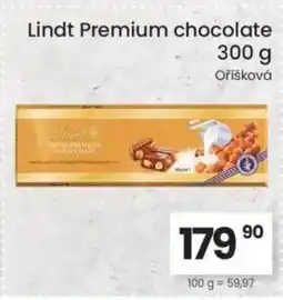 Kubík potraviny Lindt Premium chocolate nabídka