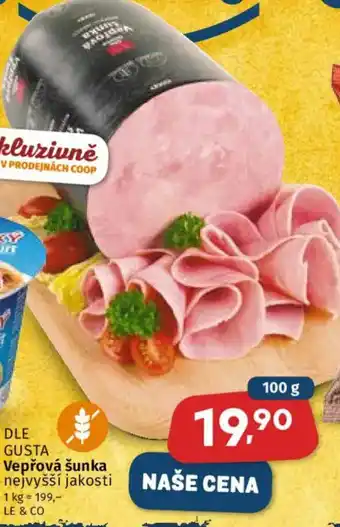 DLE GUSTA Vepřová šunka