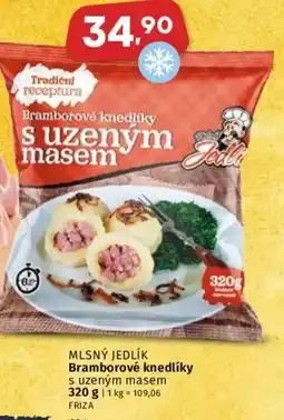 Coop MLSNÝ JEDLÍK Bramborové knedlíky nabídka