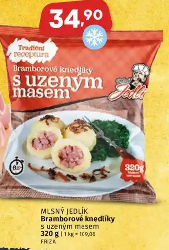 MLSNÝ JEDLÍK Bramborové knedlíky