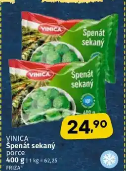 Coop VINICA Špenát sekaný nabídka