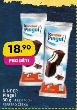 Coop KINDER Pingui nabídka