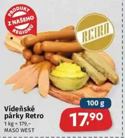 Coop Vídeňské párky Retro nabídka