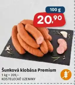 Coop Šunková klobása Premium nabídka