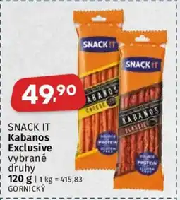 Coop SNACK IT Kabanos Exclusive nabídka