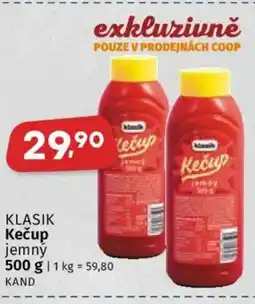 Coop KLASIK Kečup nabídka