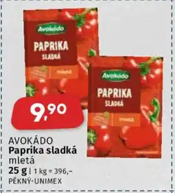 Coop AVOKÁDO Paprika sladká nabídka