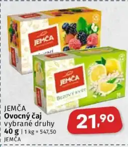 Coop JEMČA Ovocný čaj nabídka