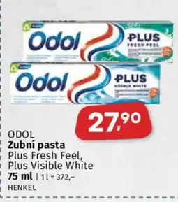 Coop ODOL Zubní pasta nabídka