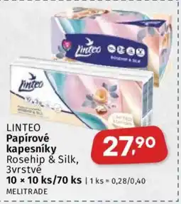Coop LINTEO Papírové kapesníky nabídka