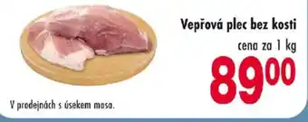 Vepřová plec bez kosti