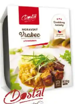 Astur&Qanto Vrabec moravský, knedlík, zelí nabídka