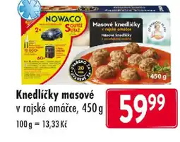 Astur&Qanto NOWACO Knedlíčky masové nabídka