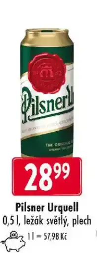 Astur&Qanto Pilsner Urquell nabídka