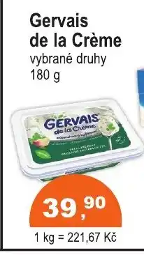 COOP DISKONT Gervais de la Crème nabídka