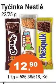 COOP DISKONT Tyčinka Nestlé nabídka
