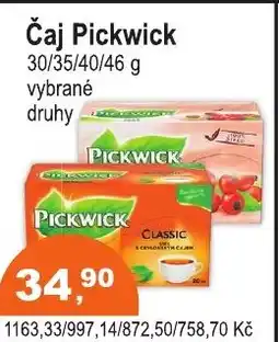 COOP DISKONT Čaj Pickwick nabídka