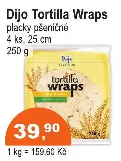 COOP DISKONT Dijo Tortilla Wraps nabídka