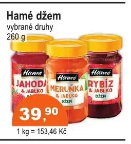 COOP DISKONT Hamé džem nabídka