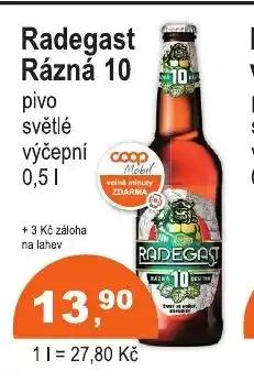 COOP DISKONT Radegast Rázná 10 nabídka