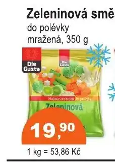 COOP DISKONT Zeleninová směs nabídka