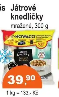 COOP DISKONT NOWACO Játrové knedlíčky nabídka