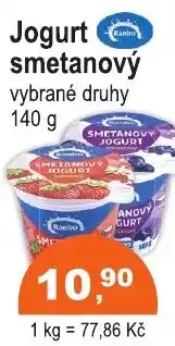 COOP DISKONT Jogurt smetanový nabídka