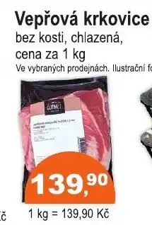COOP DISKONT Vepřová krkovice nabídka