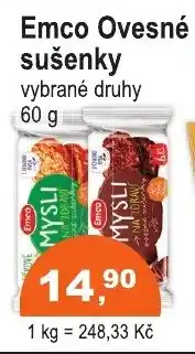 COOP DISKONT Emco Ovesné sušenky nabídka