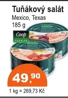 COOP DISKONT Tuňákový salát nabídka