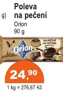 COOP DISKONT Orion Poleva na pečení nabídka