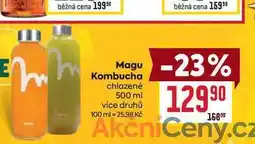 Billa Magu Kombucha chlazené 500 ml nabídka