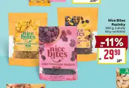 Billa Nice Bites Rozinky 200 g nabídka