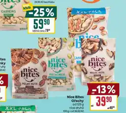 Billa Nice Bites Ořechy od 125 g nabídka
